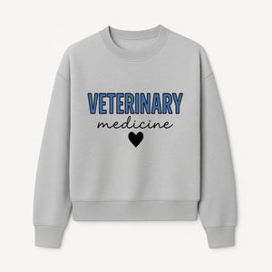 Veterinary Medicine Heart Graphic T-Shirt | Pet Lover Gift | Animal Care Tee for Veterinarians & Animal Enthusiasts - Sweatshirt 1758347436002.jpg