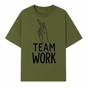 Teamwork Hand Gesture Wall Art | Motivational Decor for Offices & Workspaces | Inspirational Quote Print - T-shirt 1758347436008.jpg