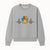 Colorful Paw Print with Heartbeat Design - Pet Lover's Wall Art, Canvas Print, Home Decor, Dog/Cat Owner Gift, Veterinary Theme - Sweatshirt 1758347436081.jpg