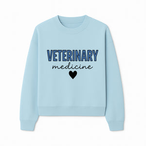Veterinary Medicine Heart Graphic T-Shirt | Pet Lover Gift | Animal Care Tee for Veterinarians & Animal Enthusiasts - Sweatshirt 1758347436118.jpg