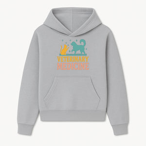 Veterinary Medicine Decor | Dog and Cat Design | Animal Healthcare Wall Art | Pet Lover Gift | Veterinary Clinic Sign - Hoodie 1758347436190.jpg