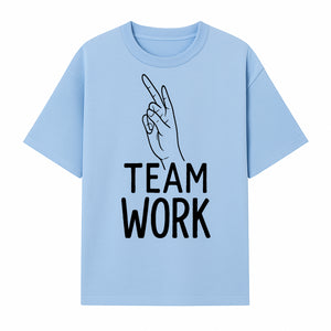 Teamwork Hand Gesture Wall Art | Motivational Decor for Offices & Workspaces | Inspirational Quote Print - T-shirt 1758347436258.jpg