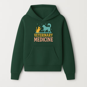 Veterinary Medicine Decor | Dog and Cat Design | Animal Healthcare Wall Art | Pet Lover Gift | Veterinary Clinic Sign - Hoodie 1758347436624.jpg