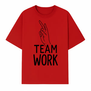 Teamwork Hand Gesture Wall Art | Motivational Decor for Offices & Workspaces | Inspirational Quote Print - T-shirt 1758347436806.jpg