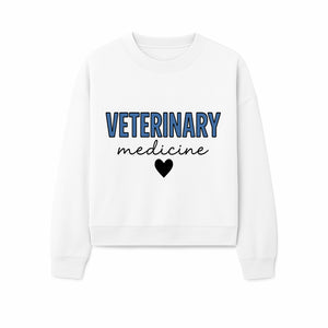 Veterinary Medicine Heart Graphic T-Shirt | Pet Lover Gift | Animal Care Tee for Veterinarians & Animal Enthusiasts - Sweatshirt 1758347436901.jpg