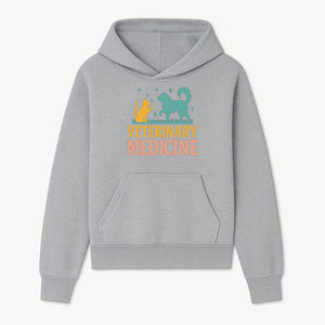 Veterinary Medicine Decor | Dog and Cat Design | Animal Healthcare Wall Art | Pet Lover Gift | Veterinary Clinic Sign - Hoodie 1758347437578.jpg