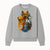 Funny Pets in Suits Art Print - Colorful Dog and Cat Illustration for Home Decor, Animal Lover Gift, Whimsical Animal Portraits - Sweatshirt 1758347438836.jpg
