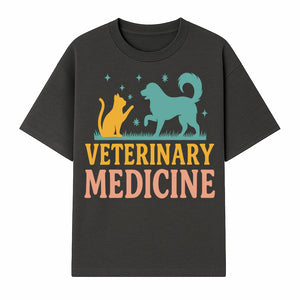 Veterinary Medicine Decor | Dog and Cat Design | Animal Healthcare Wall Art | Pet Lover Gift | Veterinary Clinic Sign - T-shirt 1758347439368.jpg