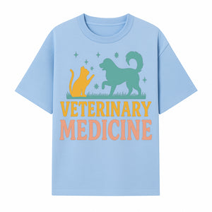 Veterinary Medicine Decor | Dog and Cat Design | Animal Healthcare Wall Art | Pet Lover Gift | Veterinary Clinic Sign - T-shirt 1758347439787.jpg