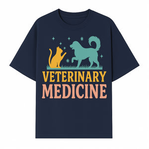 Veterinary Medicine Decor | Dog and Cat Design | Animal Healthcare Wall Art | Pet Lover Gift | Veterinary Clinic Sign - T-shirt 1758347440264.jpg