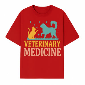 Veterinary Medicine Decor | Dog and Cat Design | Animal Healthcare Wall Art | Pet Lover Gift | Veterinary Clinic Sign - T-shirt 1758347440388.jpg