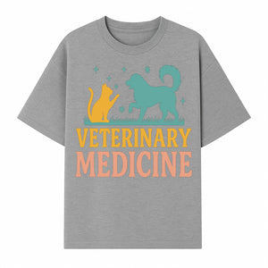 Veterinary Medicine Decor | Dog and Cat Design | Animal Healthcare Wall Art | Pet Lover Gift | Veterinary Clinic Sign - T-shirt 1758347440513.jpg