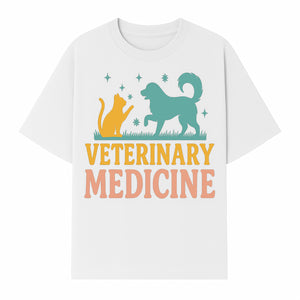 Veterinary Medicine Decor | Dog and Cat Design | Animal Healthcare Wall Art | Pet Lover Gift | Veterinary Clinic Sign - T-shirt 1758347440642.jpg