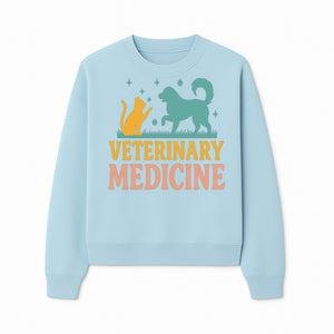 Veterinary Medicine Decor | Dog and Cat Design | Animal Healthcare Wall Art | Pet Lover Gift | Veterinary Clinic Sign - Sweatshirt 1758347442799.jpg