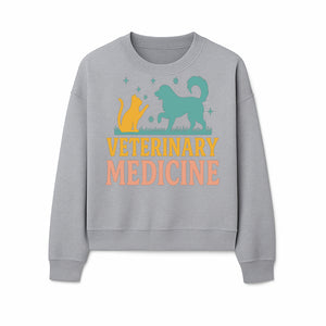 Veterinary Medicine Decor | Dog and Cat Design | Animal Healthcare Wall Art | Pet Lover Gift | Veterinary Clinic Sign - Sweatshirt 1758347443475.jpg
