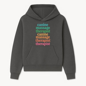 Canine Massage Therapist T-Shirt - Pet Wellness, Dog Massage, Animal Therapy Apparel, Gift for Dog Owners, Veterinarians - Hoodie 1758350834302.jpg