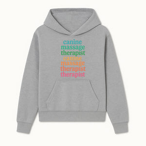 Canine Massage Therapist T-Shirt - Pet Wellness, Dog Massage, Animal Therapy Apparel, Gift for Dog Owners, Veterinarians - Hoodie 1758350834579.jpg