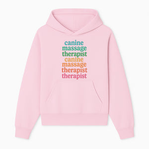 Canine Massage Therapist T-Shirt - Pet Wellness, Dog Massage, Animal Therapy Apparel, Gift for Dog Owners, Veterinarians - Hoodie 1758350834861.jpg