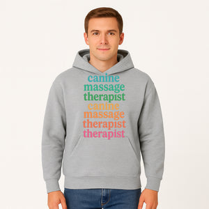 Canine Massage Therapist T-Shirt - Pet Wellness, Dog Massage, Animal Therapy Apparel, Gift for Dog Owners, Veterinarians - Hoodie 1758350836691.jpg