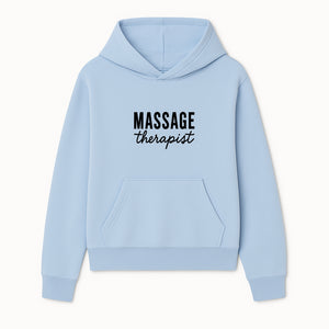 Massage Therapist Sign Elegant Wall Decor for Spas, Wellness Centers, and Home Treatment Rooms Professional Style - Hoodie 1758350842192.jpg