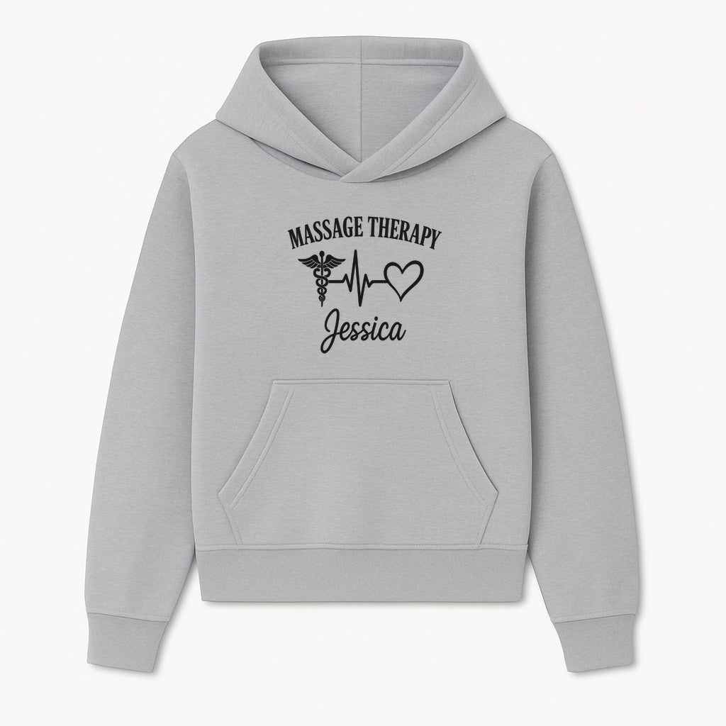 Personalized Massage Therapy Sign with Caduceus and Heart Design for Jessica's Wellness Studio Decor - Hoodie 1758350842258.jpg