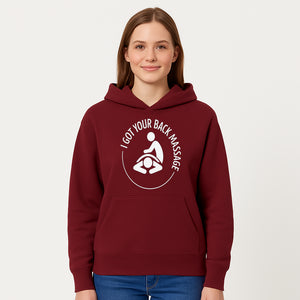 I Got Your Back Massage - Therapeutic Massage Service Logo Design for Spa & Wellness Business - Hoodie 1758350842480.jpg