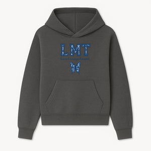 LMT Licensed Massage Therapist Butterfly Art Print - Floral Design Wall Decor for Wellness Studio - Hoodie 1758350843440.jpg