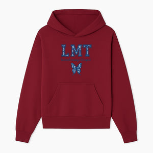 LMT Licensed Massage Therapist Butterfly Art Print - Floral Design Wall Decor for Wellness Studio - Hoodie 1758350844109.jpg
