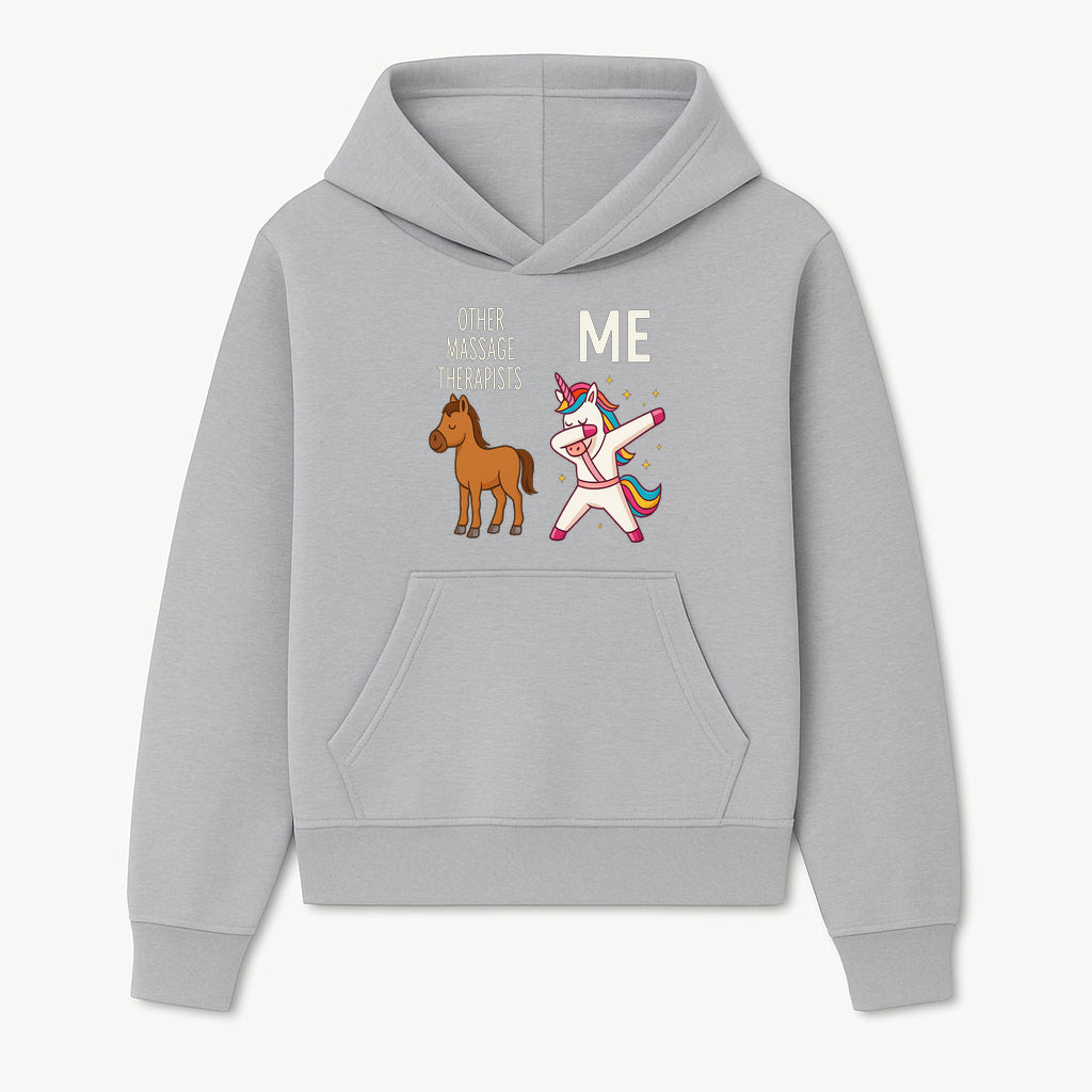 Funny Massage Therapist Unicorn Design - Other Therapists vs Me - Cute Gift for Massage Professionals and Unicorn Lovers - Hoodie 1758350844219.jpg