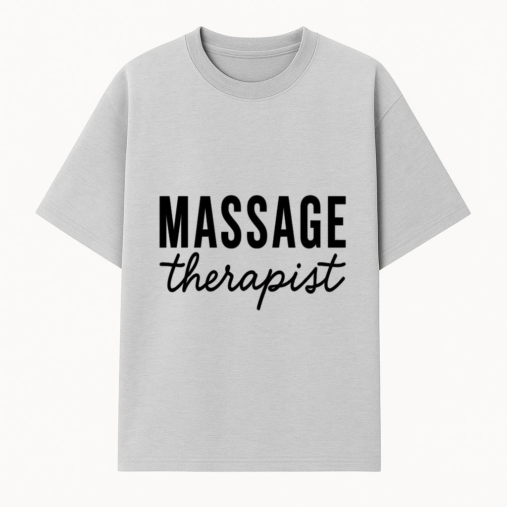 Massage Therapist Sign Elegant Wall Decor for Spas, Wellness Centers, and Home Treatment Rooms Professional Style - T-shirt 1758350844536.jpg