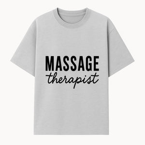 Massage Therapist Sign Elegant Wall Decor for Spas, Wellness Centers, and Home Treatment Rooms Professional Style - T-shirt 1758350844536.jpg