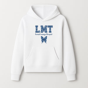 LMT Licensed Massage Therapist Butterfly Art Print - Floral Design Wall Decor for Wellness Studio - Hoodie 1758350844578.jpg