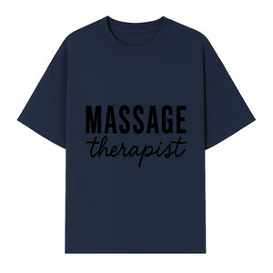 Massage Therapist Sign Elegant Wall Decor for Spas, Wellness Centers, and Home Treatment Rooms Professional Style - T-shirt 1758350845589.jpg
