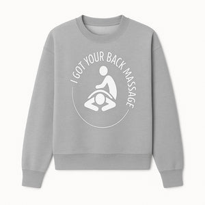 I Got Your Back Massage - Therapeutic Massage Service Logo Design for Spa & Wellness Business - Sweatshirt 1758350845642.jpg