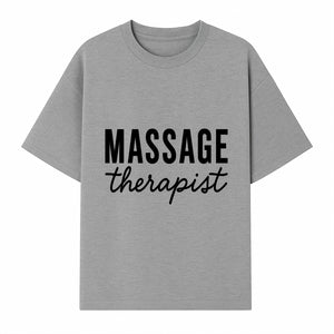 Massage Therapist Sign Elegant Wall Decor for Spas, Wellness Centers, and Home Treatment Rooms Professional Style - T-shirt 1758350845848.jpg