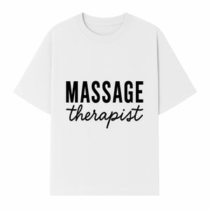Massage Therapist Sign Elegant Wall Decor for Spas, Wellness Centers, and Home Treatment Rooms Professional Style - T-shirt 1758350845990.jpg