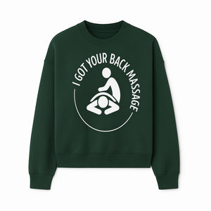 I Got Your Back Massage - Therapeutic Massage Service Logo Design for Spa & Wellness Business - Sweatshirt 1758350846053.jpg