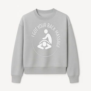 I Got Your Back Massage - Therapeutic Massage Service Logo Design for Spa & Wellness Business - Sweatshirt 1758350846166.jpg