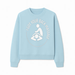 I Got Your Back Massage - Therapeutic Massage Service Logo Design for Spa & Wellness Business - Sweatshirt 1758350846296.jpg