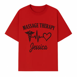Personalized Massage Therapy Sign with Caduceus and Heart Design for Jessica's Wellness Studio Decor - T-shirt 1758350846361.jpg