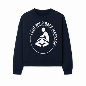 I Got Your Back Massage - Therapeutic Massage Service Logo Design for Spa & Wellness Business - Sweatshirt 1758350846788.jpg