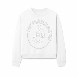 I Got Your Back Massage - Therapeutic Massage Service Logo Design for Spa & Wellness Business - Sweatshirt 1758350847179.jpg