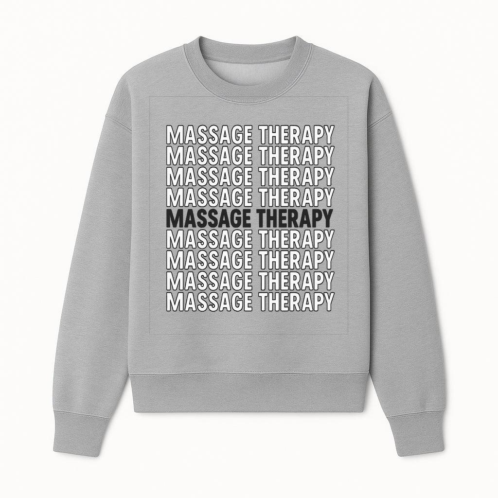Massage Therapy Wall Art Print | Relaxation Decor | Spa Treatment Home Decor | Stress Relief Gift for Spa Lovers and Therapists - Sweatshirt 1758350849082.jpg