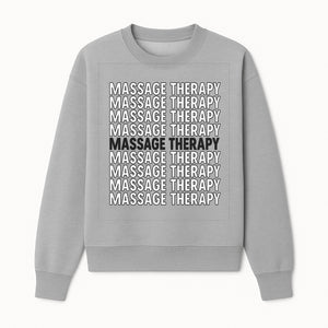 Massage Therapy Wall Art Print | Relaxation Decor | Spa Treatment Home Decor | Stress Relief Gift for Spa Lovers and Therapists - Sweatshirt 1758350849082.jpg