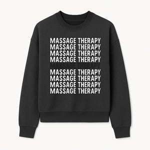 Massage Therapy Wall Art Print | Relaxation Decor | Spa Treatment Home Decor | Stress Relief Gift for Spa Lovers and Therapists - Sweatshirt 1758350849355.jpg
