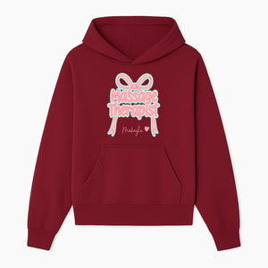 Personalized Massage Therapist Sign with Bow | Custom Name Wall Decor for Spa or Relaxation Room | Pink Neon Aesthetic - Hoodie 1758350849450.jpg