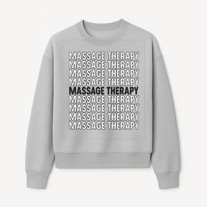 Massage Therapy Wall Art Print | Relaxation Decor | Spa Treatment Home Decor | Stress Relief Gift for Spa Lovers and Therapists - Sweatshirt 1758350849644.jpg