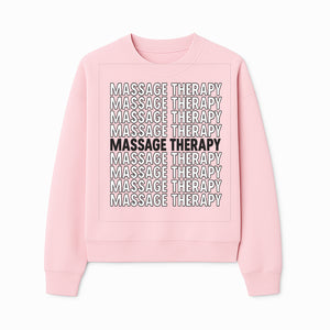Massage Therapy Wall Art Print | Relaxation Decor | Spa Treatment Home Decor | Stress Relief Gift for Spa Lovers and Therapists - Sweatshirt 1758350849891.jpg
