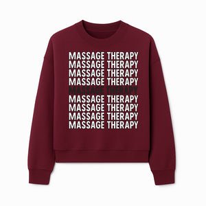 Massage Therapy Wall Art Print | Relaxation Decor | Spa Treatment Home Decor | Stress Relief Gift for Spa Lovers and Therapists - Sweatshirt 1758350850044.jpg