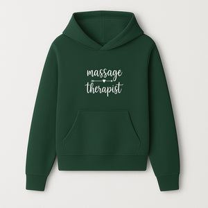 Massage Therapist Sign - Elegant Handwritten Decor for Spa, Wellness Center or Home Treatment Room - Hoodie 1758350850328.jpg